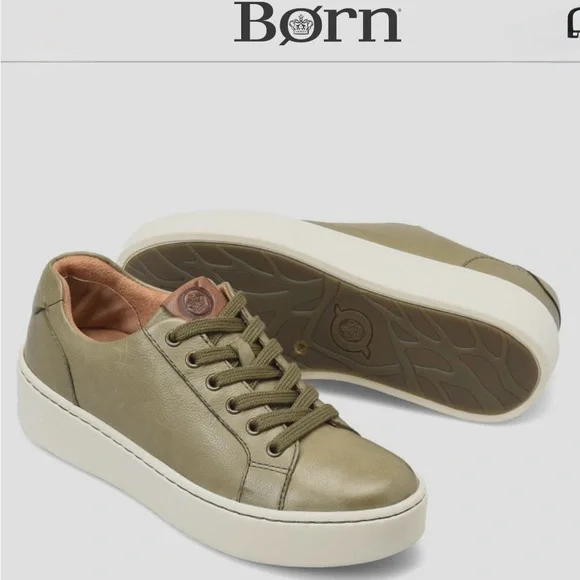 Born Shoes Born Mira Khaki Platform Sneakers Poshmark
